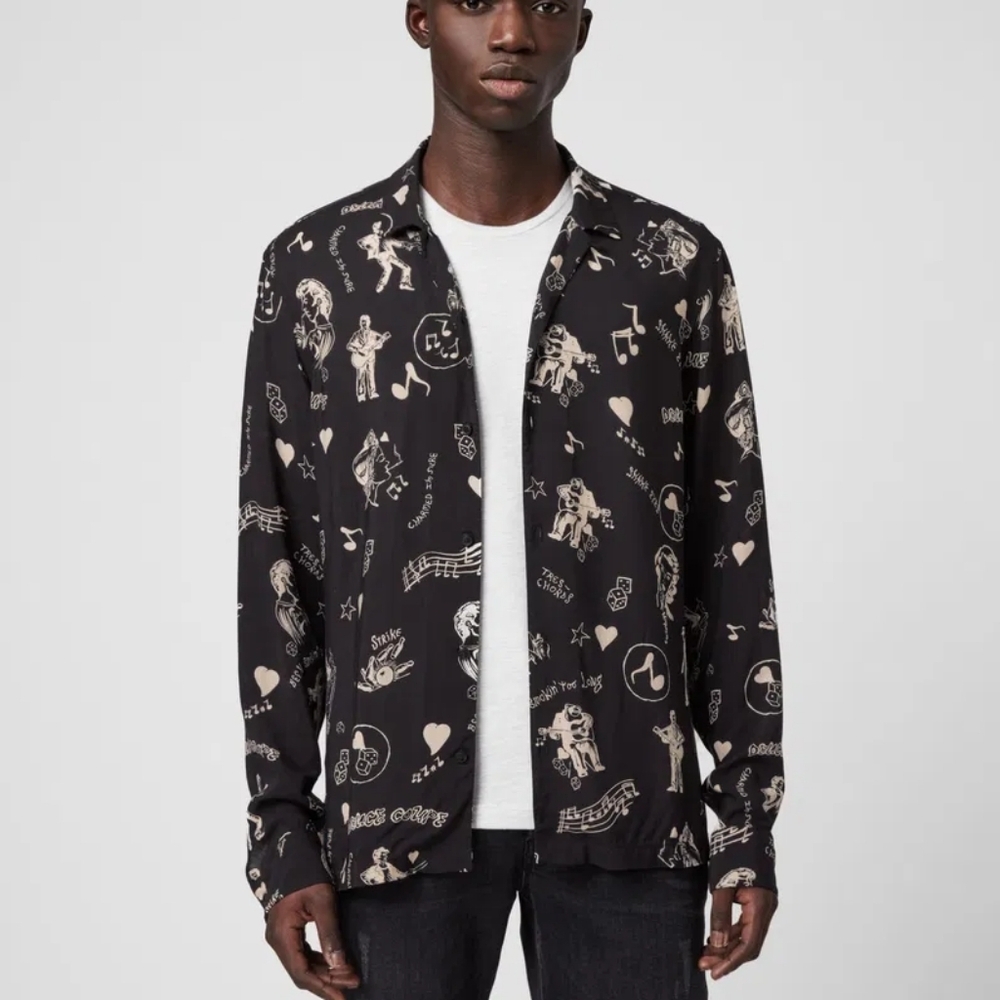 ALL SAINTS Tres Chordos Shirt